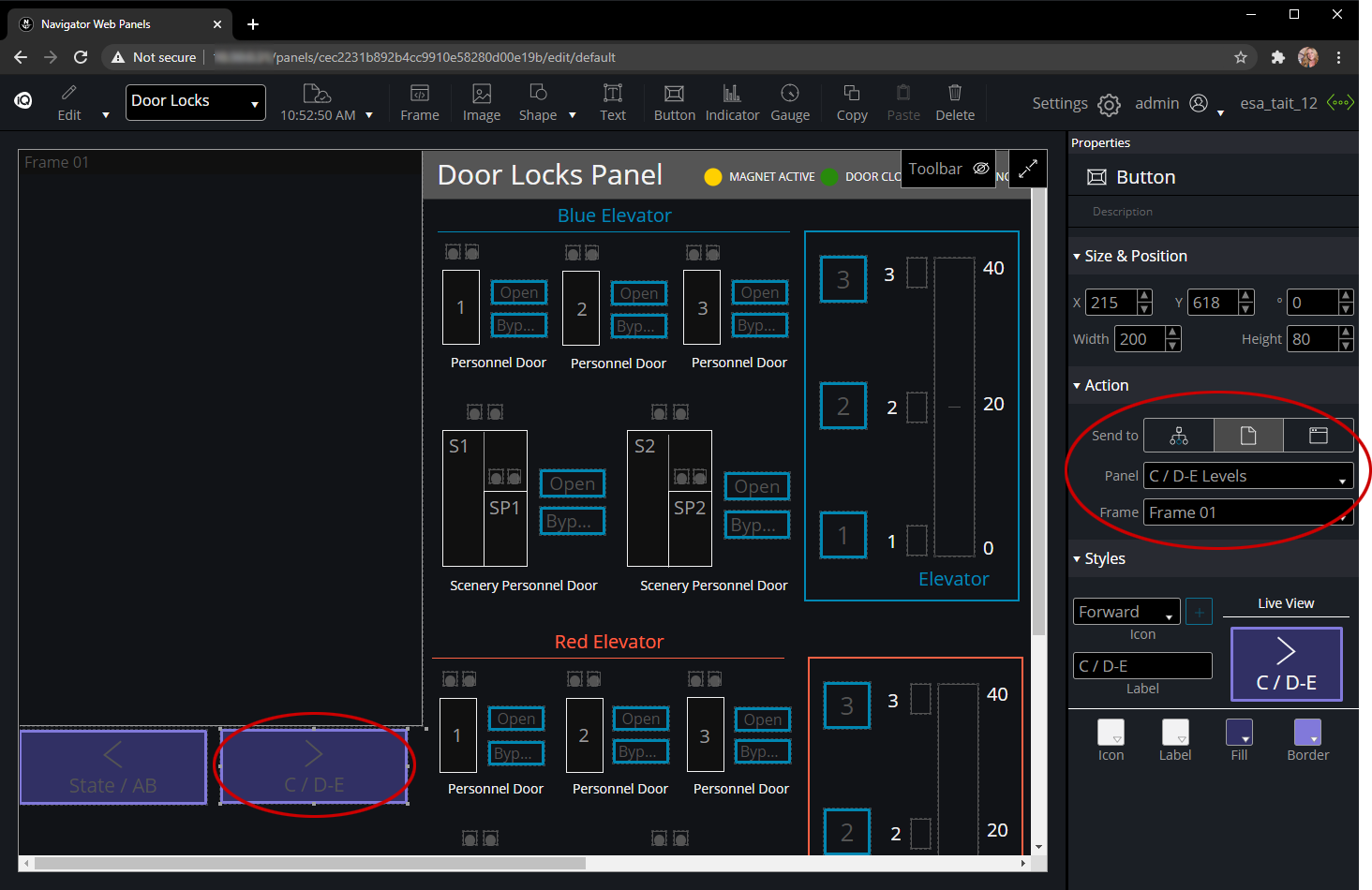 Using Frames to Create Nested iQ Panels