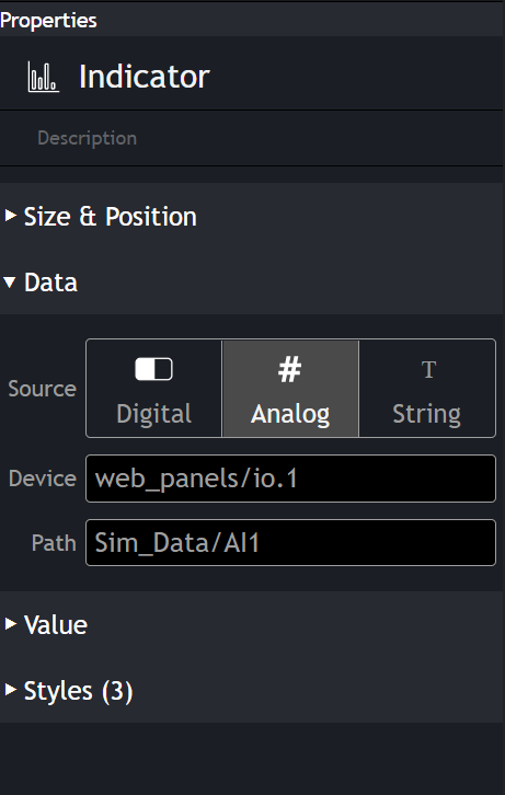 Defining an Indicator